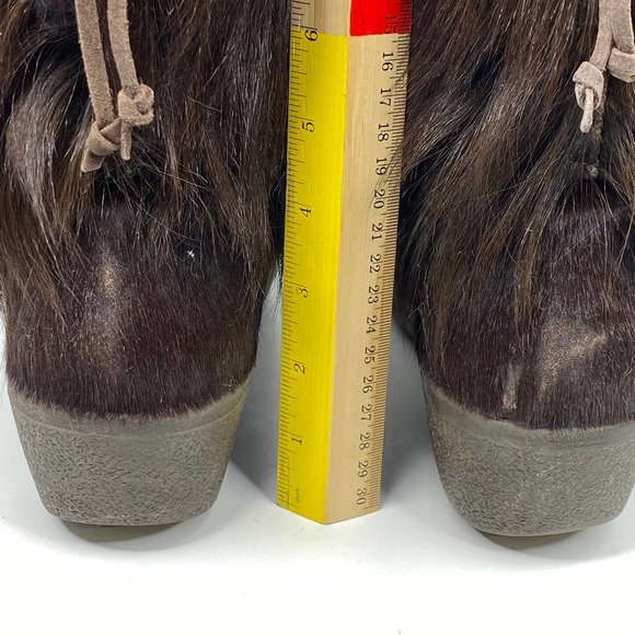 Tecnica Apres Ski Goat Hair Fur Boot Snow Winter 9 - Picture 7 of 12